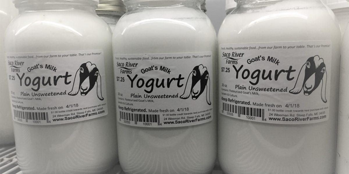 Goat Dairy Saco River Farms