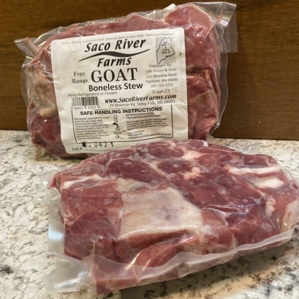 Goat Boneless Stew Meat